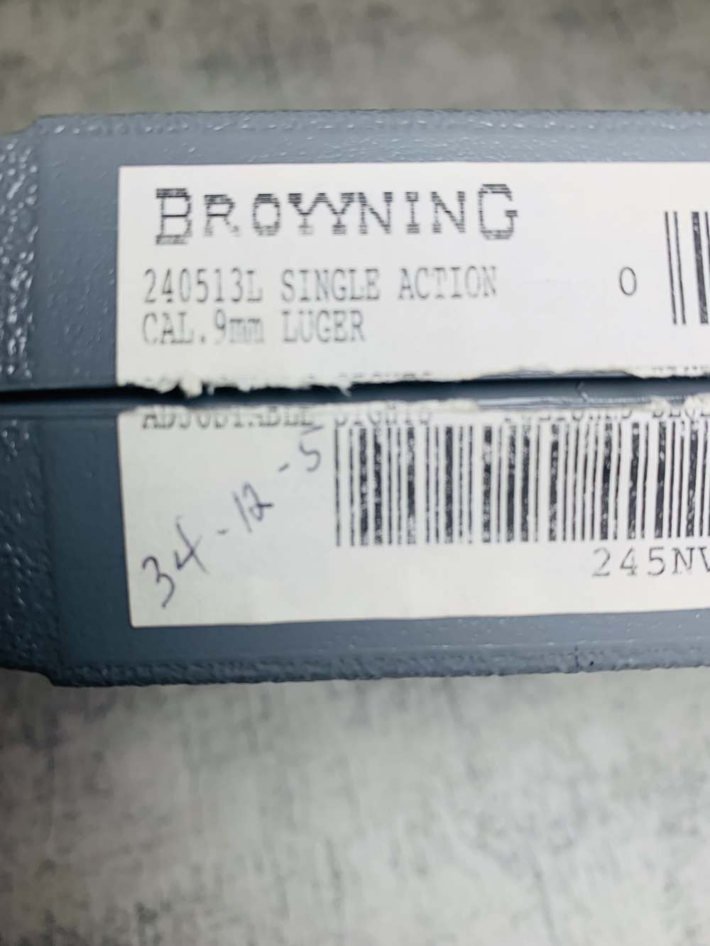 1995 Browning Hi-Power 99% NIB 9mm Luger Blue  TIMELESS BELGIAN HIGH POWER-img-5