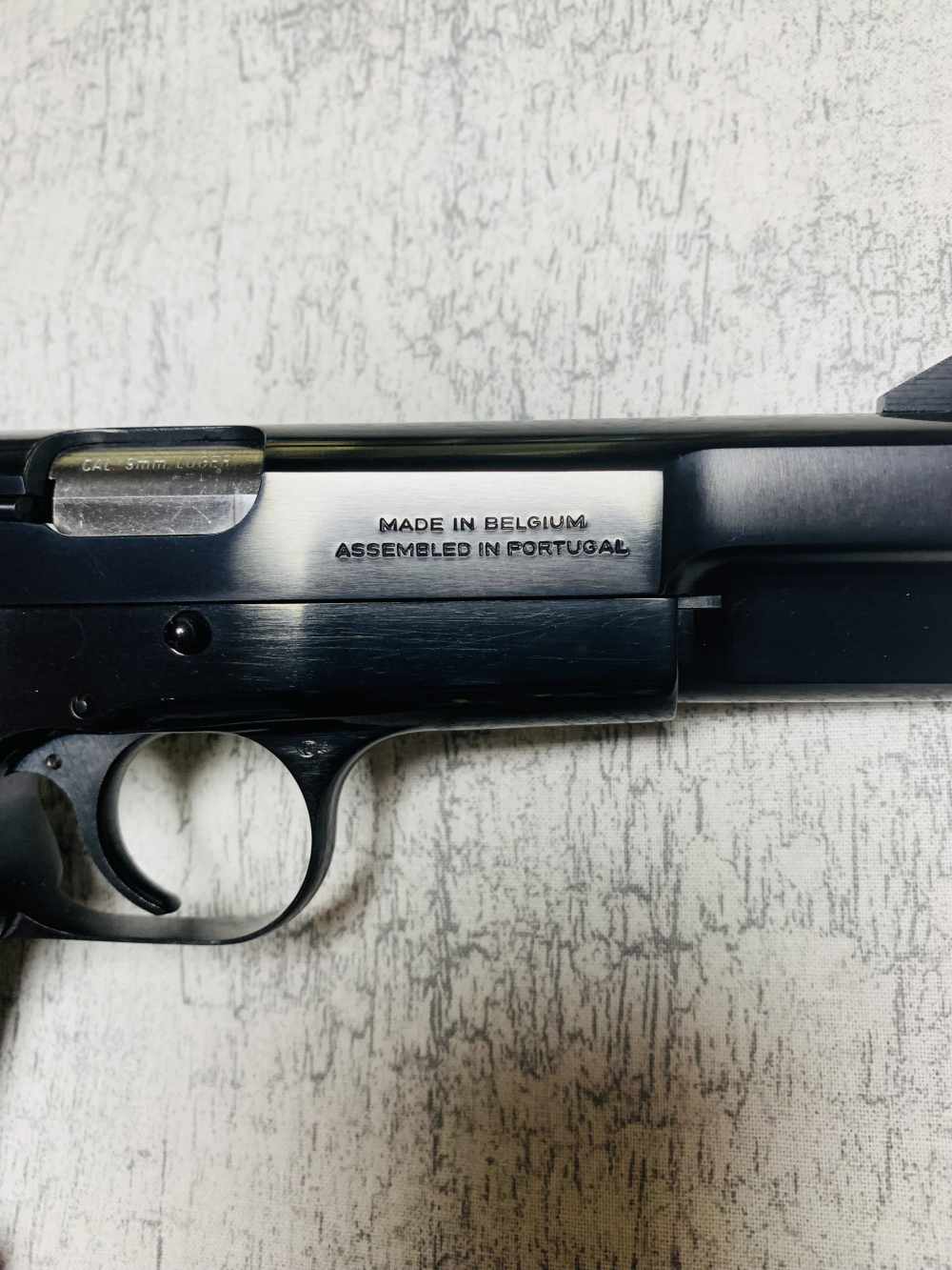 1995 Browning Hi-Power 99% NIB 9mm Luger Blue  TIMELESS BELGIAN HIGH POWER-img-19