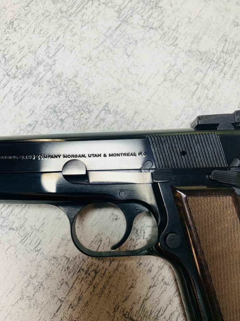 1995 Browning Hi-Power 99% NIB 9mm Luger Blue  TIMELESS BELGIAN HIGH POWER-img-13
