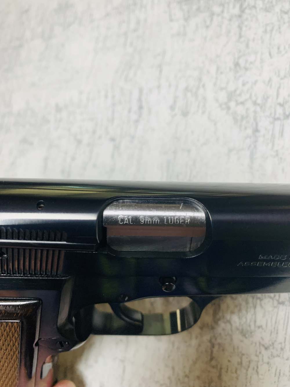 1995 Browning Hi-Power 99% NIB 9mm Luger Blue  TIMELESS BELGIAN HIGH POWER-img-18
