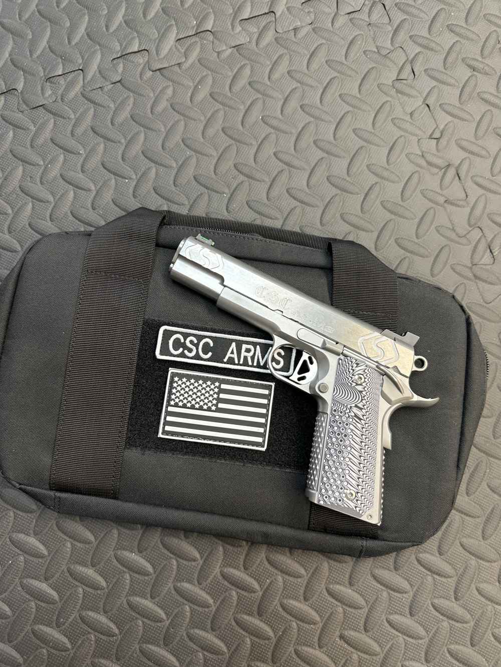 CSC ARMS Diamond Series 1911 .45acp Stainless Steel -img-4