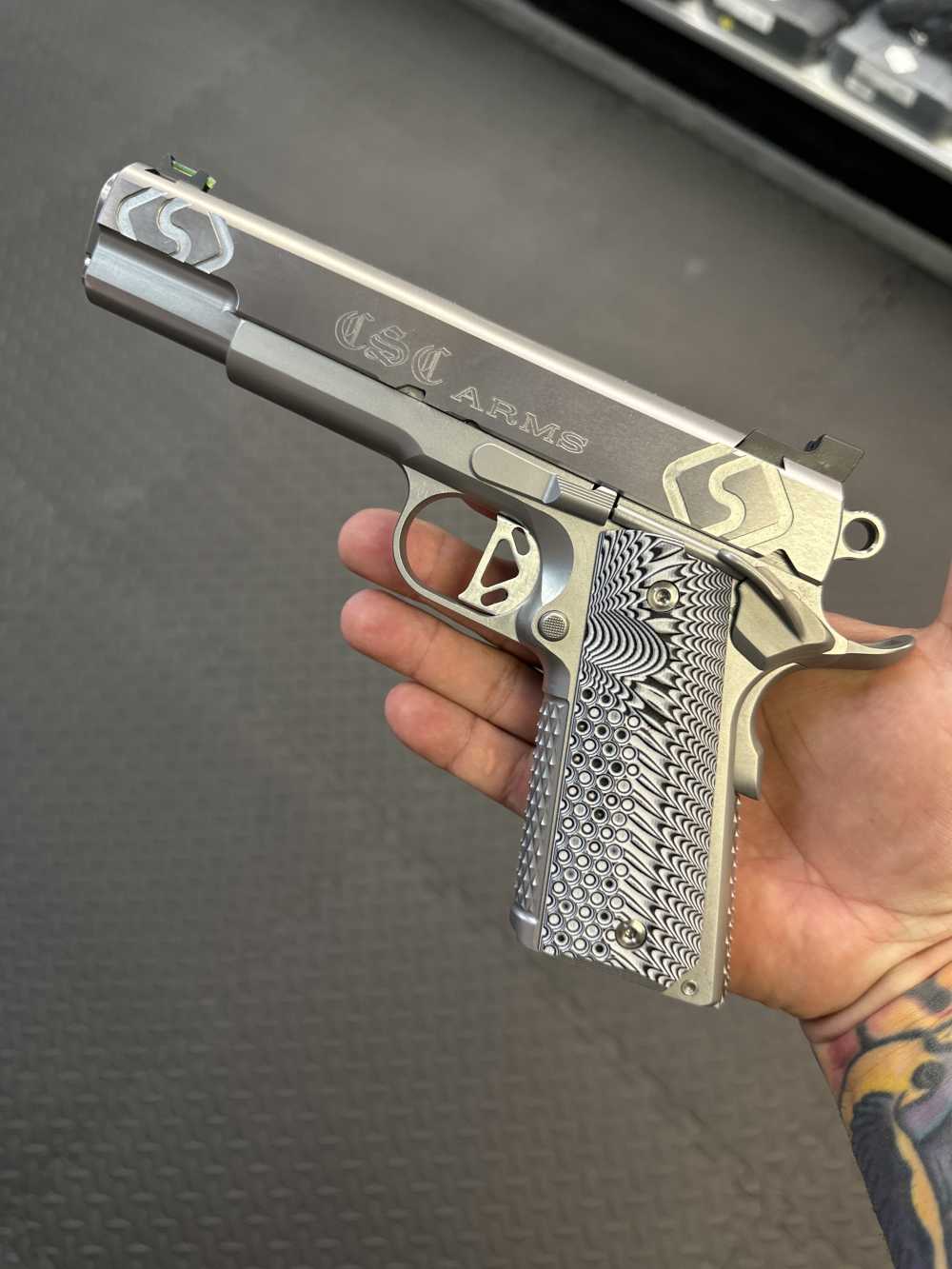 CSC ARMS Diamond Series 1911 .45acp Stainless Steel -img-0