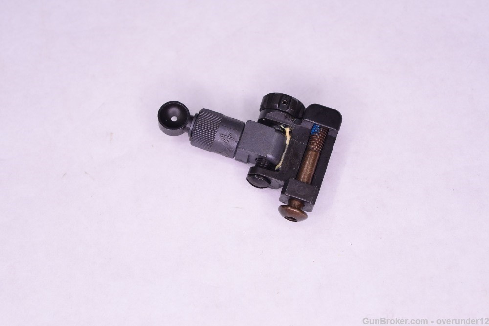 Knights Armament KAC 600M BUIS USMC Flip Rear Sight M110 MK12 MK18 COLT LMT-img-10