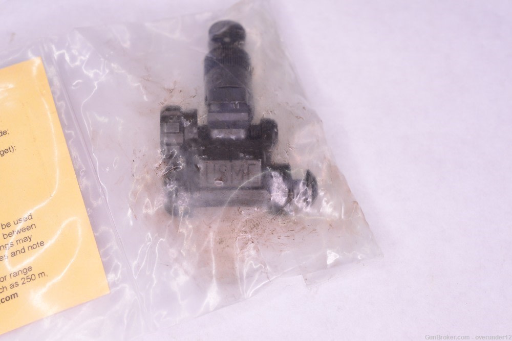 Knights Armament KAC 600M BUIS USMC Flip Rear Sight M110 MK12 MK18 COLT LMT-img-1