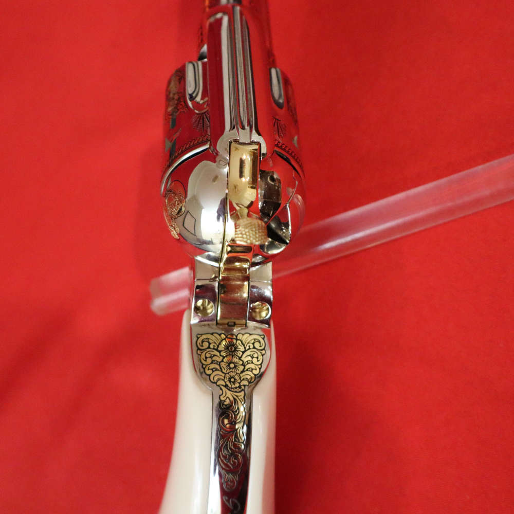 Cased Uberti Model 1873 General George S. Patton JR Tribute Revolver-img-20