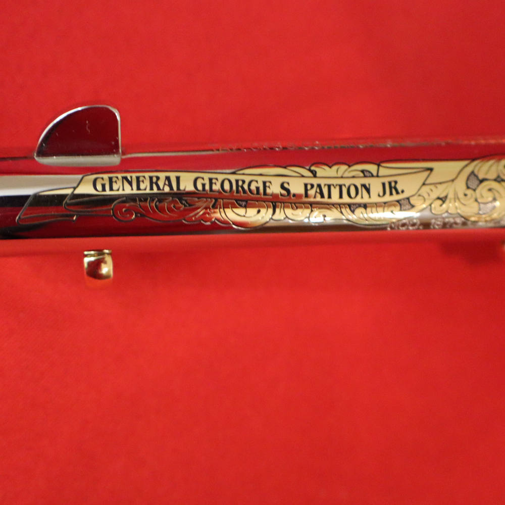 Cased Uberti Model 1873 General George S. Patton JR Tribute Revolver-img-18