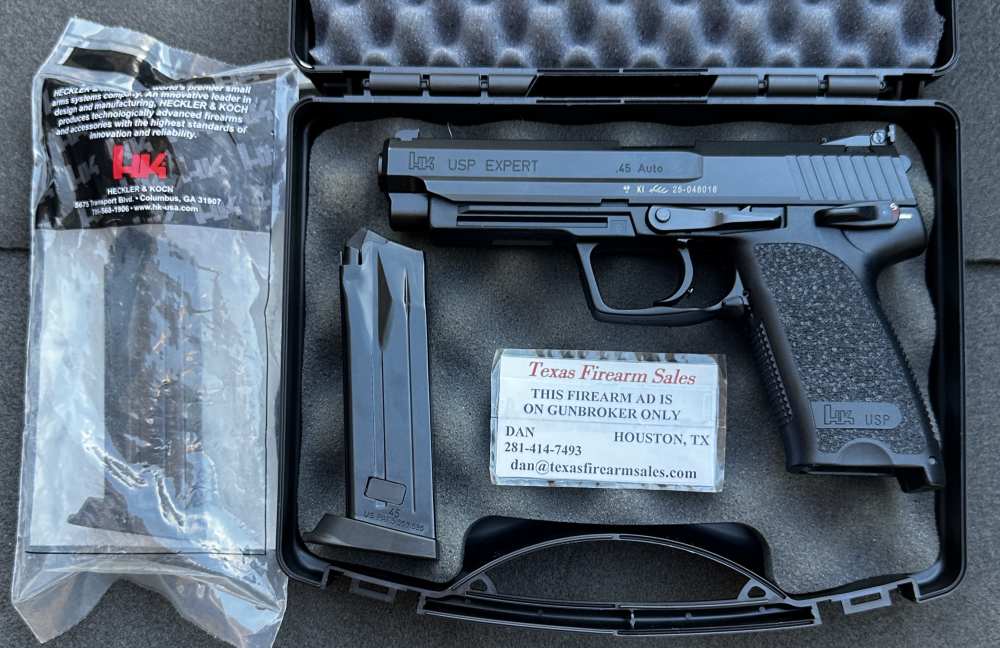H&K USP Expert .45 ACP Target, Match Barrel, Germany, 1998-img-44