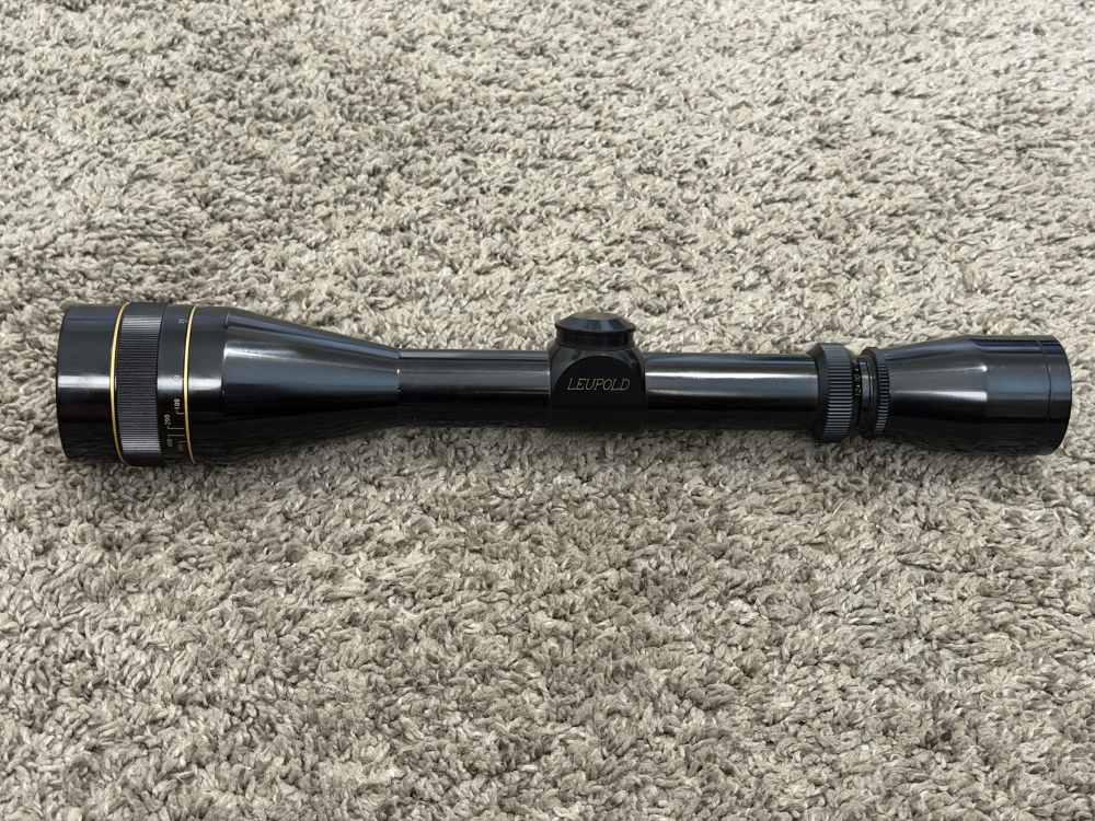 Leupold Vari-X IIc 4-12 riflescope gloss 1” tube duplex reticle 2 MOA nice-img-0