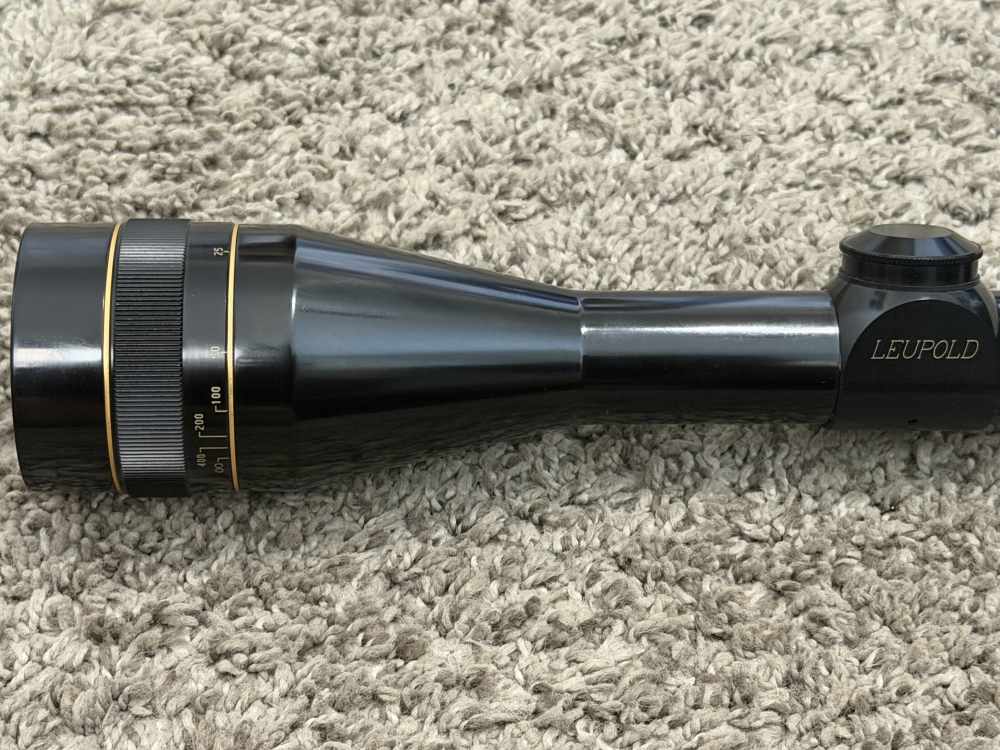 Leupold Vari-X IIc 4-12 riflescope gloss 1” tube duplex reticle 2 MOA nice-img-2