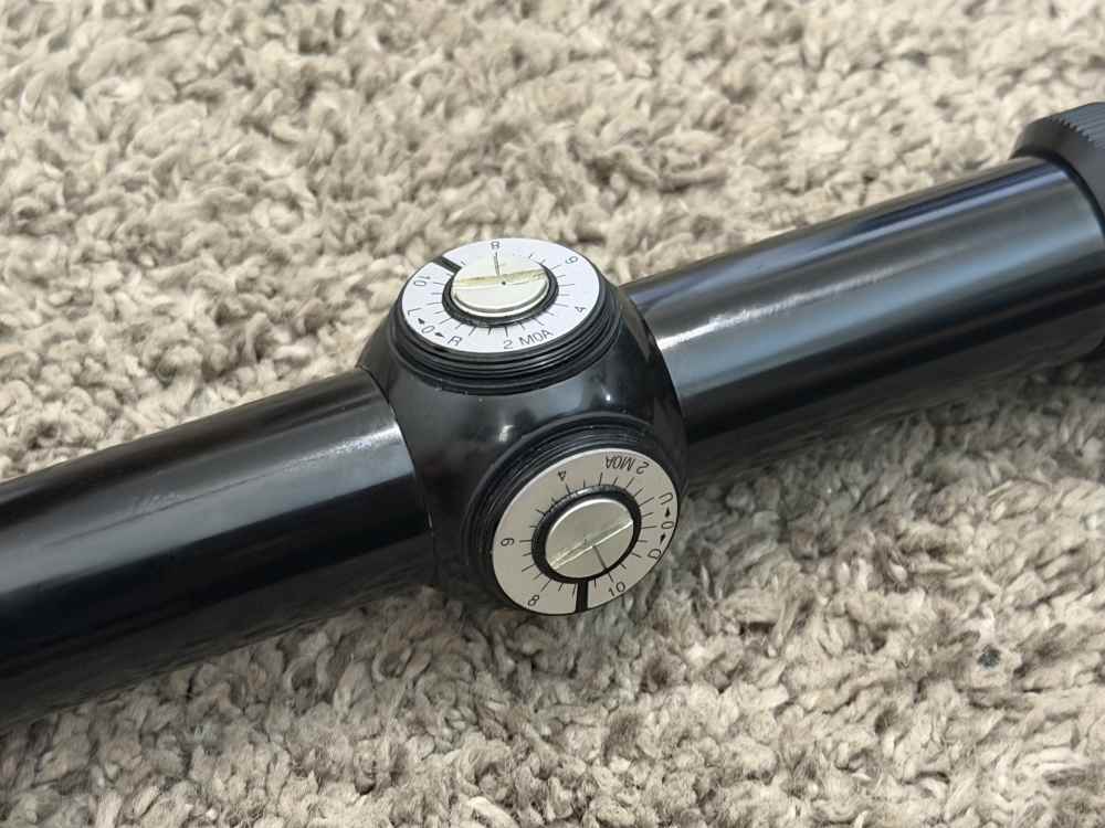 Leupold Vari-X IIc 4-12 riflescope gloss 1” tube duplex reticle 2 MOA nice-img-8