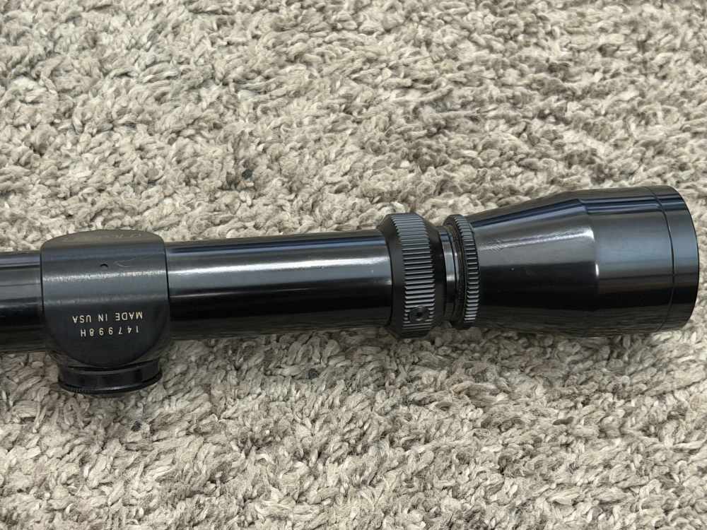 Leupold Vari-X IIc 4-12 riflescope gloss 1” tube duplex reticle 2 MOA nice-img-3