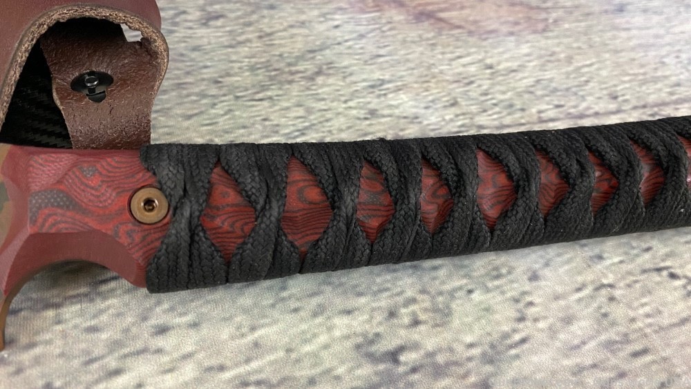 Dawson sword Armageddon 19" American made Japanese sword CPM - 3V - 5% OFF-img-4