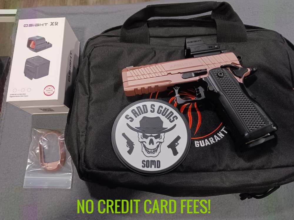 LIVE FREE ARMORY APOLLO 11 9MM 1-17RD OSIGHT XR RED DOT SEMI AUTO PISTOL-img-0