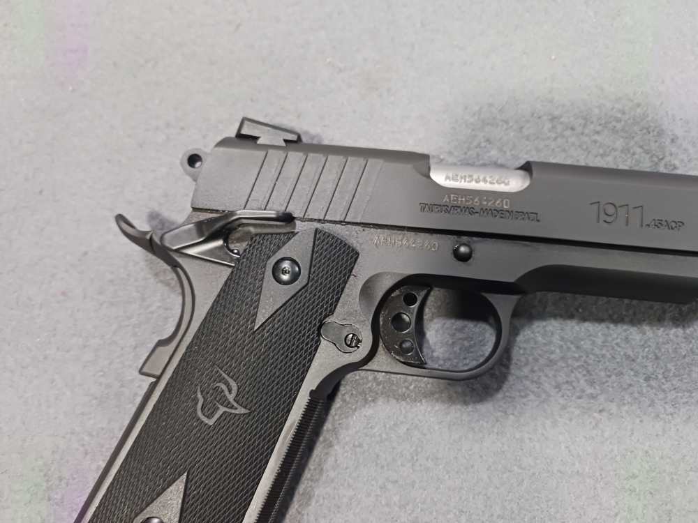 TAURUS 1911 .45 ACP 5" SEMI AUTO PISTOL USED-img-7