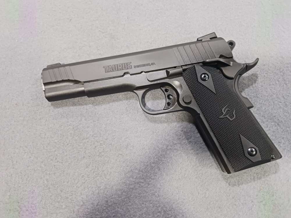 TAURUS 1911 .45 ACP 5" SEMI AUTO PISTOL USED-img-2