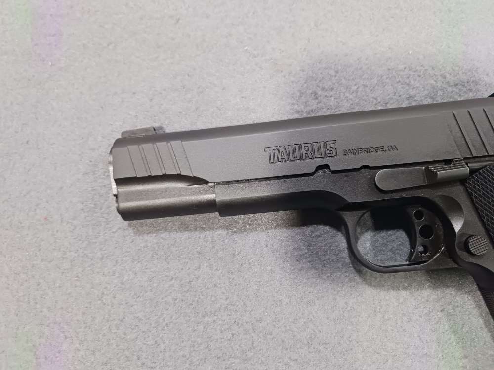 TAURUS 1911 .45 ACP 5" SEMI AUTO PISTOL USED-img-3