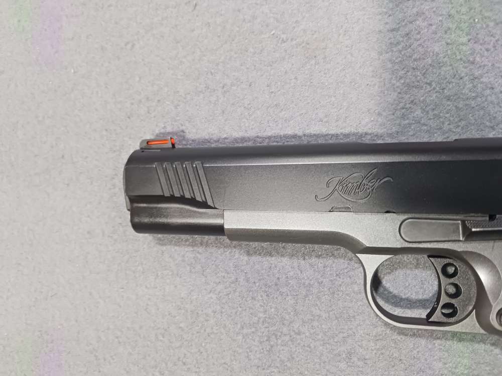 KIMBER 1911 CUSTOM LW GHOST 45 ACP SEMI AUTO PISTOL USED-img-3