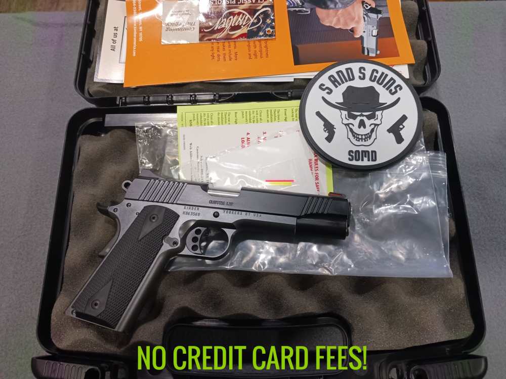 KIMBER 1911 CUSTOM LW GHOST 45 ACP SEMI AUTO PISTOL USED-img-0