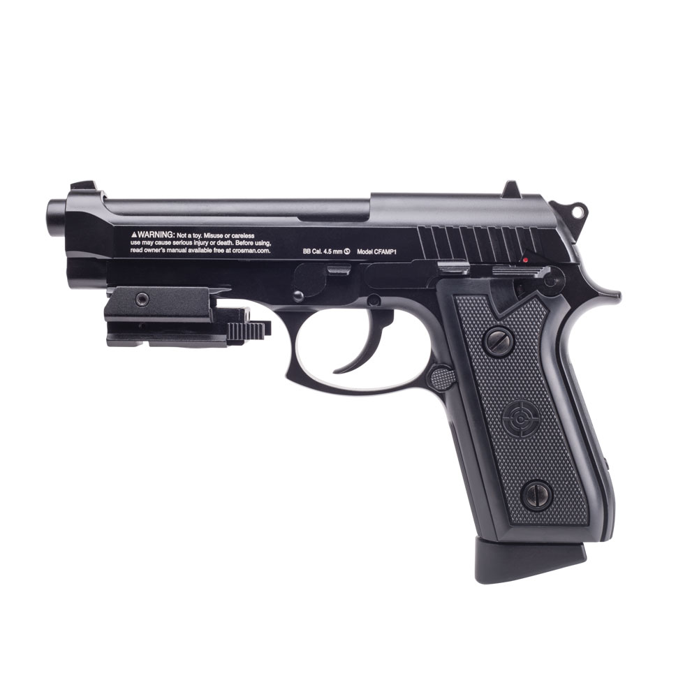 CROSMAN Blowback Full Auto P1 CO2 19-round BB Air Pistol (CFAMP1L)-img-2