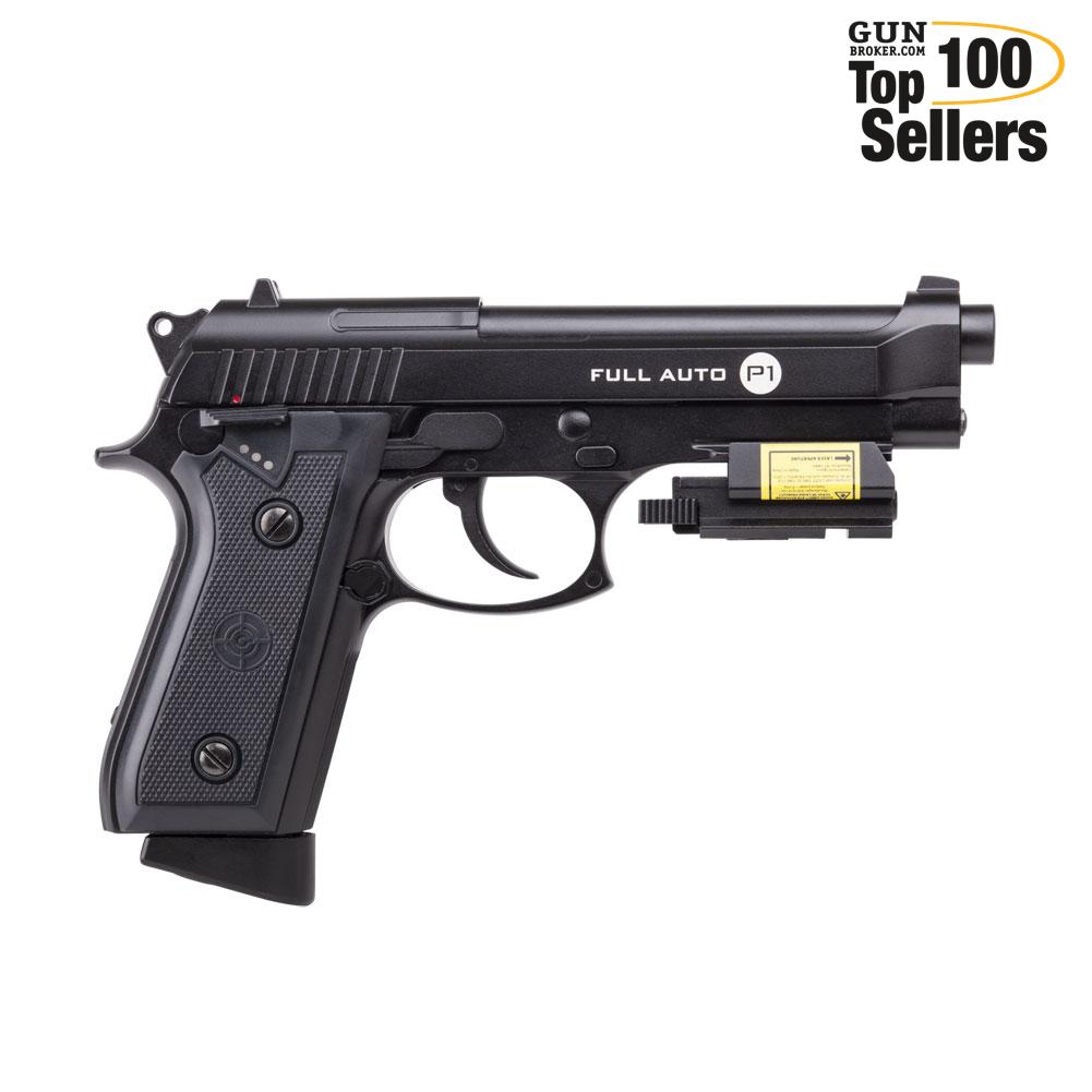 CROSMAN Blowback Full Auto P1 CO2 19-round BB Air Pistol (CFAMP1L)-img-0