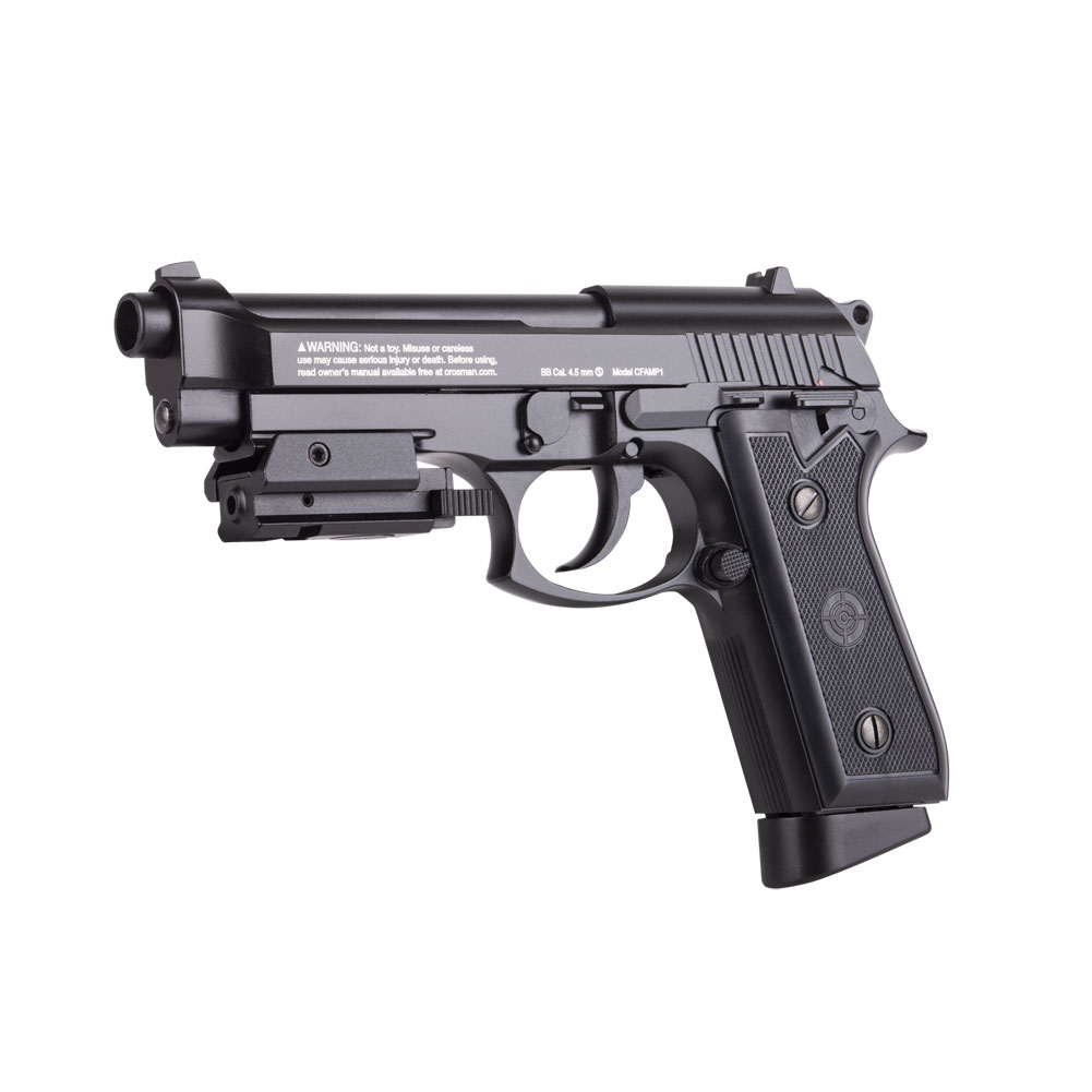 CROSMAN Blowback Full Auto P1 CO2 19-round BB Air Pistol (CFAMP1L)-img-4