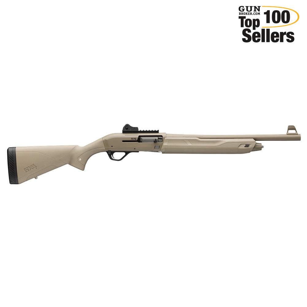 WINCHESTER REPEATING ARMS SX4 Defender 12Ga 18.5" 4rd FDE Semi-Auto Shotgun-img-0