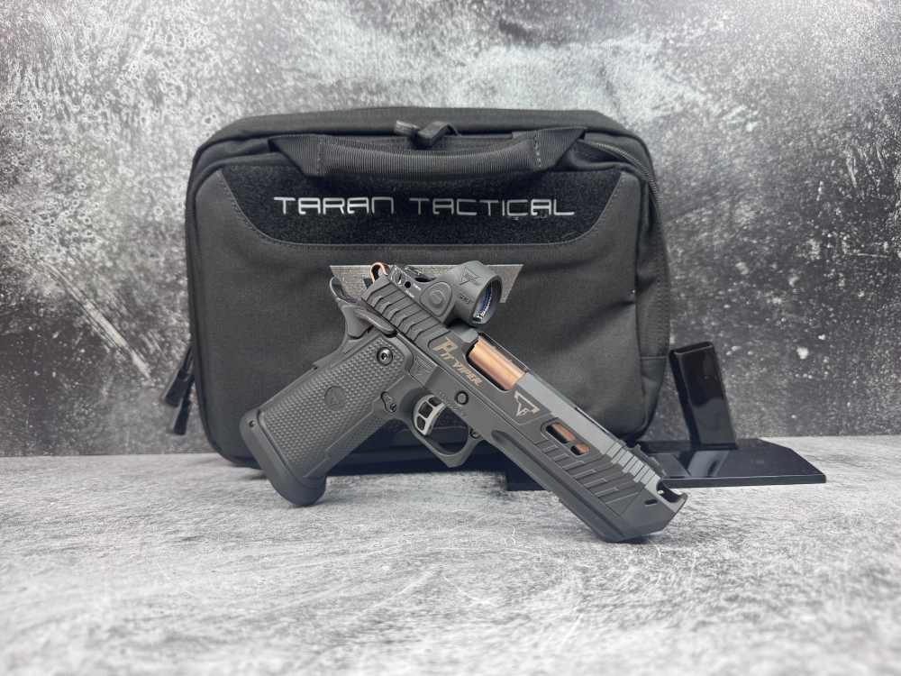 Taran Tactical Pit Viper 9mm Ported&Comped Barrel 5'' Like New Condition-img-2