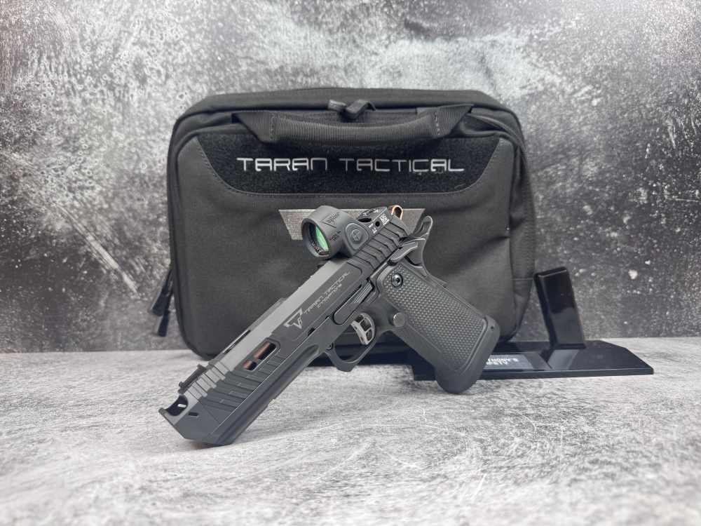 Taran Tactical Pit Viper 9mm Ported&Comped Barrel 5'' Like New Condition-img-1