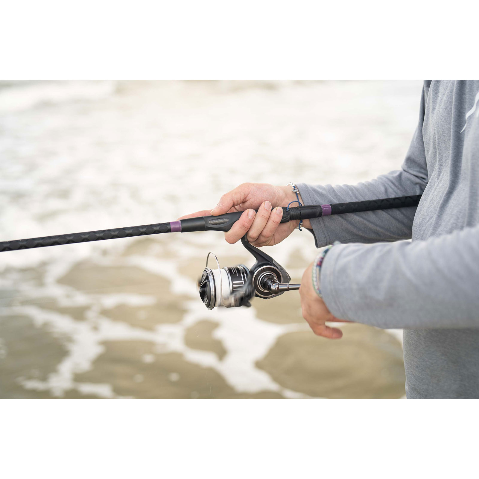 TFO Purple Haze 11ft0in H 2pc Spinning Rod (PHS-1106-2)-img-3