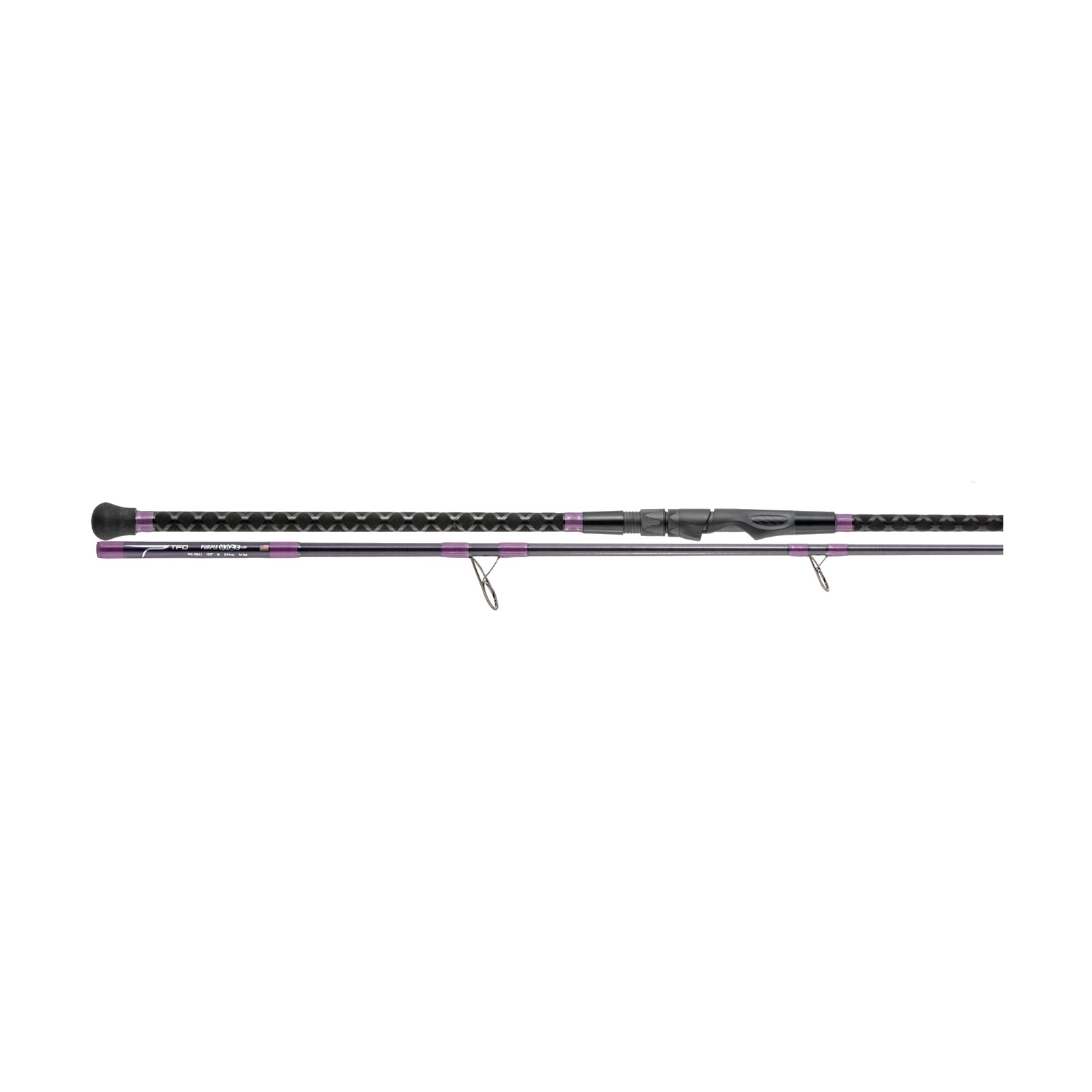 TFO Purple Haze 11ft0in H 2pc Spinning Rod (PHS-1106-2)-img-1