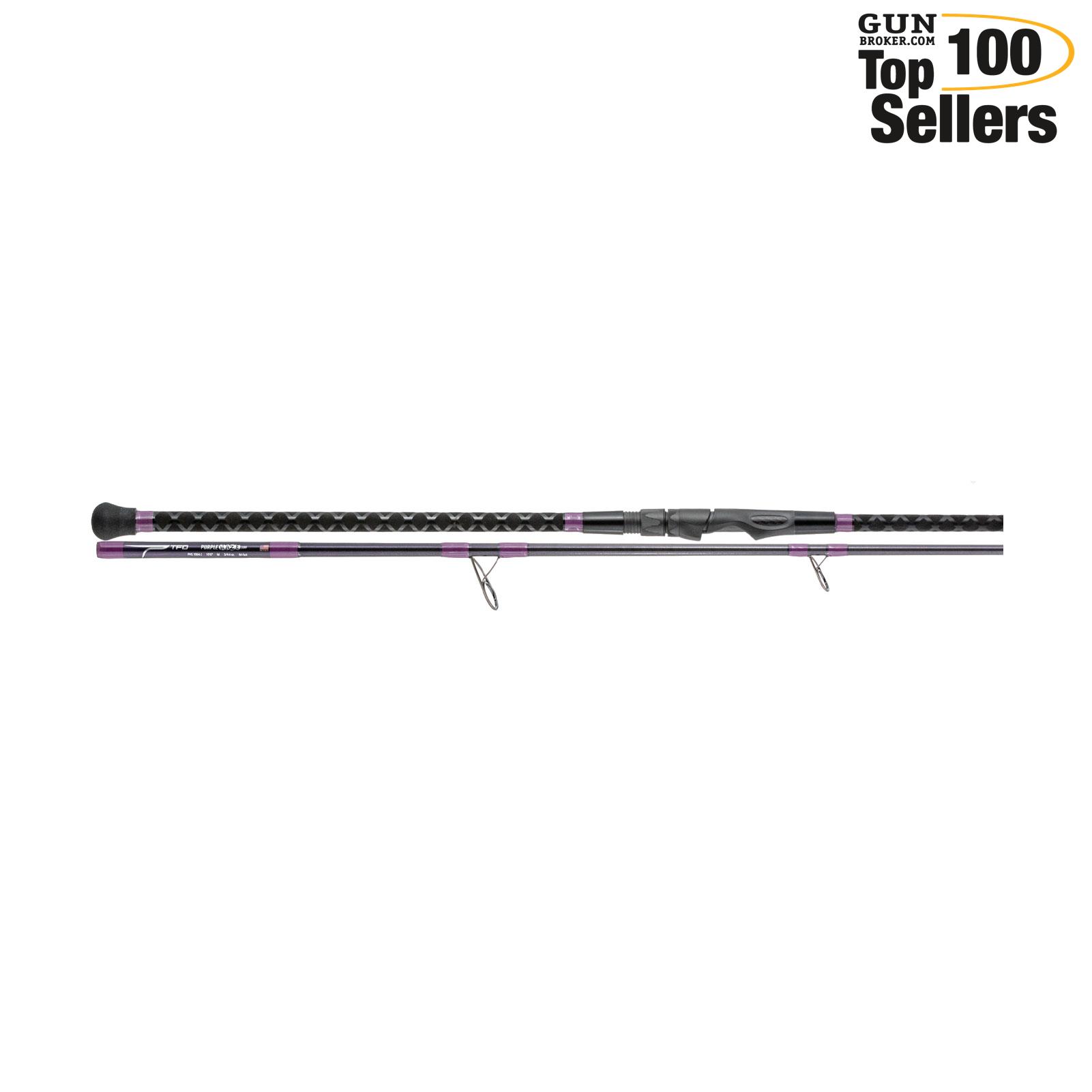 TFO Purple Haze 11ft0in H 2pc Spinning Rod (PHS-1106-2)-img-0