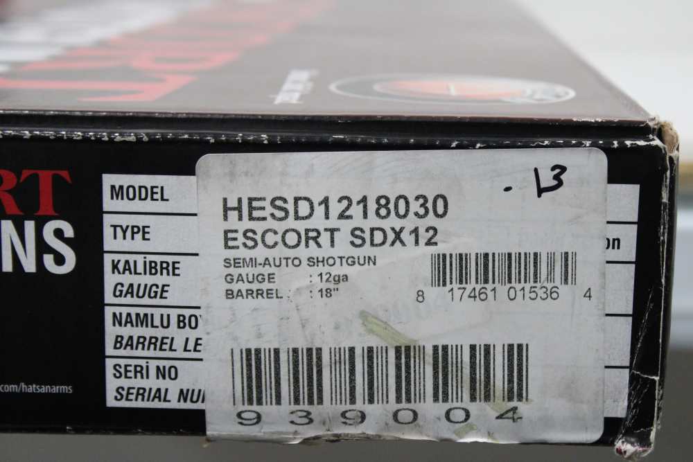 HATSAN ESCORT SDX12 12 GA 18" SEMI-AUTO SHOTGUN-img-3