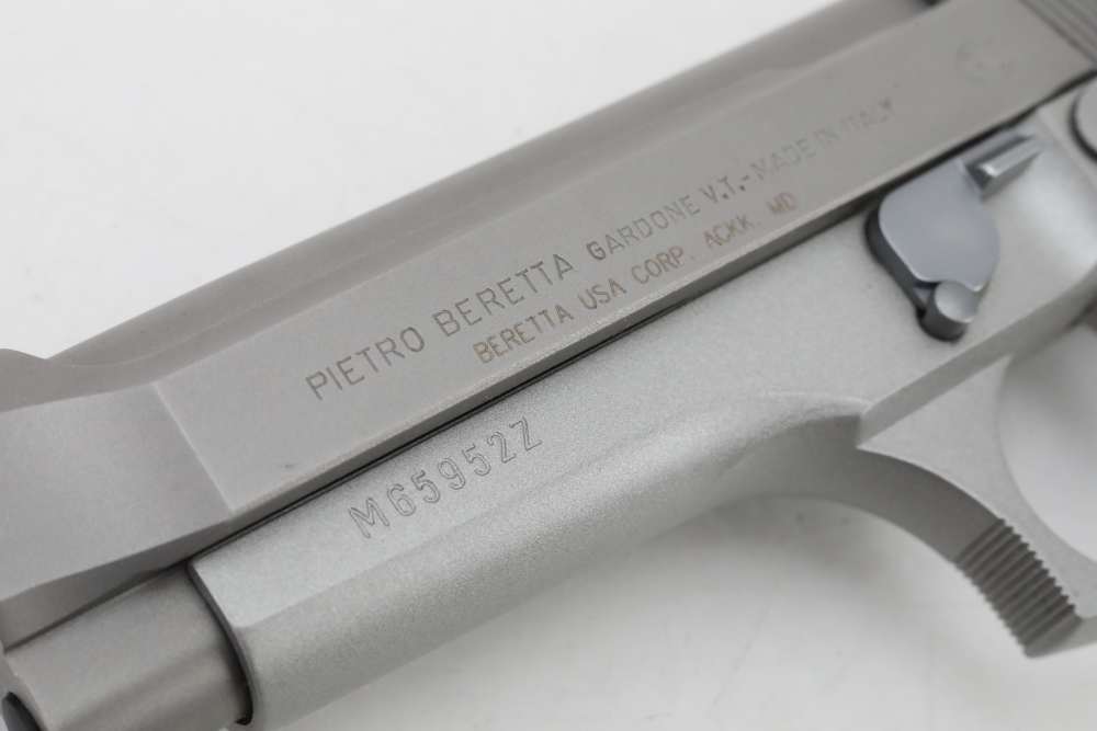 Beretta 92FS Inox 9mm 4.9" PROD 2010 w/2 Mags Factory Box & NR!-img-5