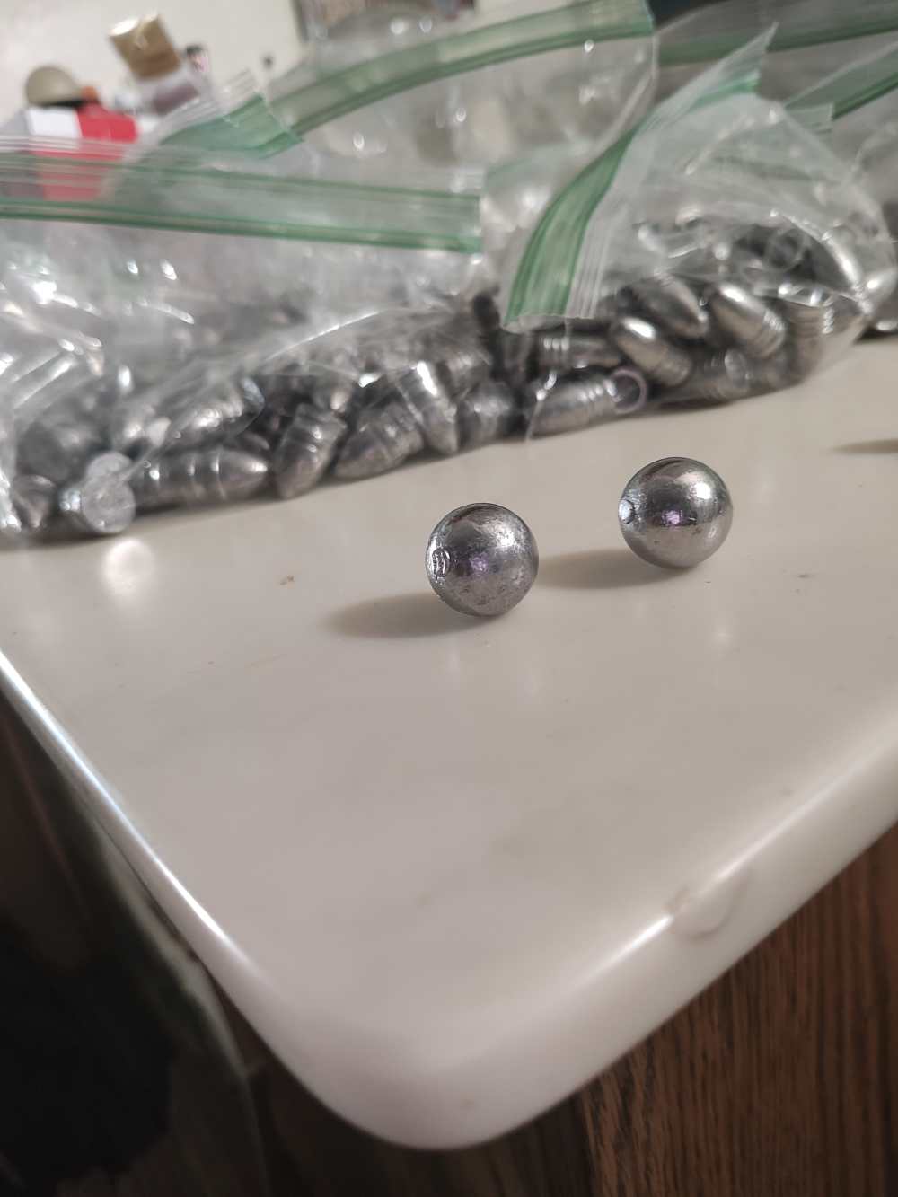 50 .65 Round Balls for US & French Muskets Free Shipping-img-0