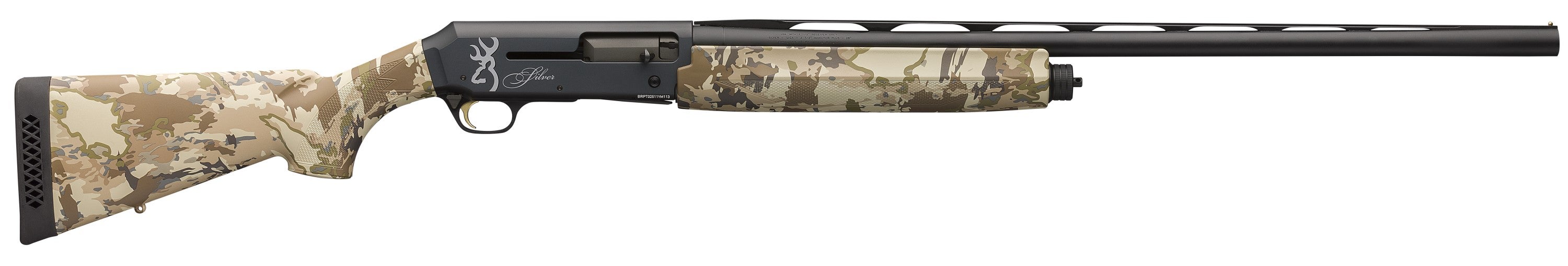 011436204 Browning Silver Field 12 Gauge 28" 4rd Matte Black-img-0