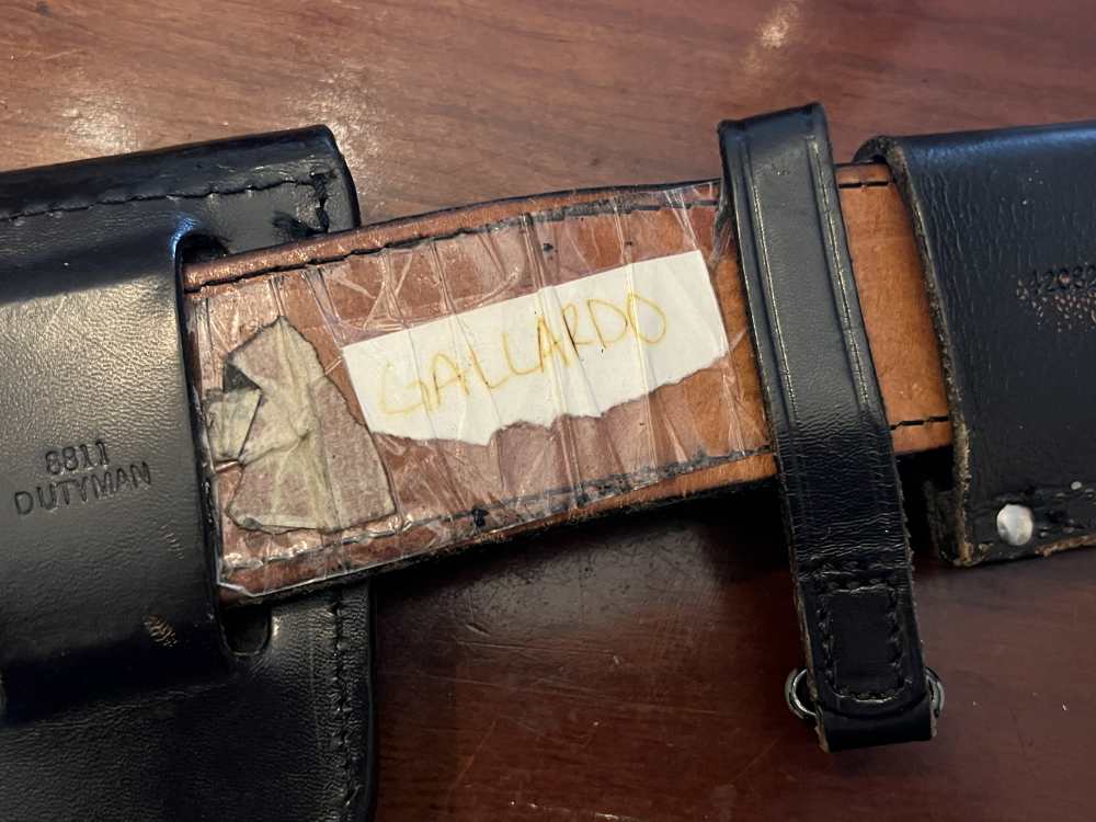 DON HUME HOLSTER WITH DUTYMAN POLICE BELT RIG & ACCESSORIES-img-8