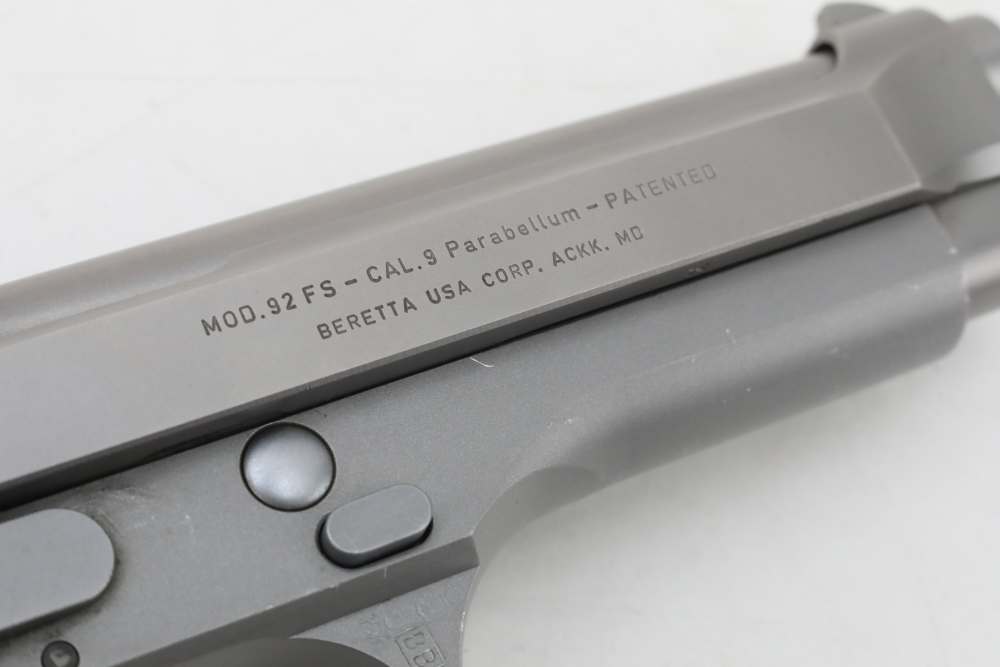 Beretta 92FS Inox 9mm 4.9" Ghost 1992 w/2 Mags Factory Box & NR!-img-30