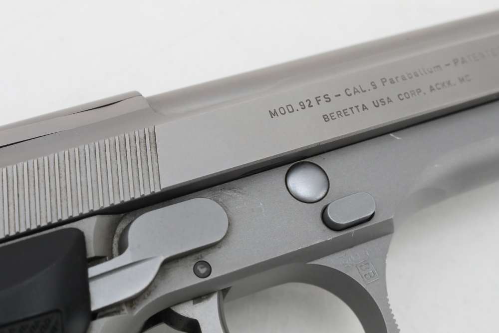 Beretta 92FS Inox 9mm 4.9" Ghost 1992 w/2 Mags Factory Box & NR!-img-29