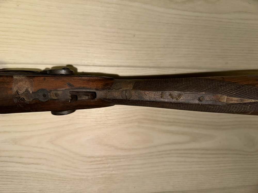 William Read of Boston Double Barreled Percussion Shotgun-img-7