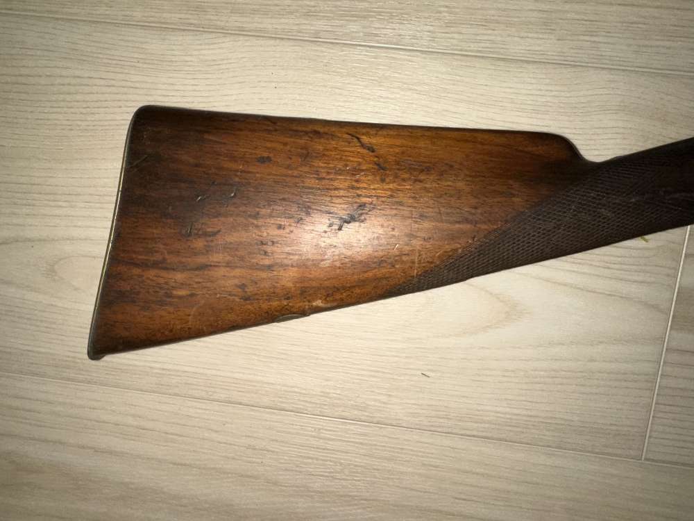 William Read of Boston Double Barreled Percussion Shotgun-img-2