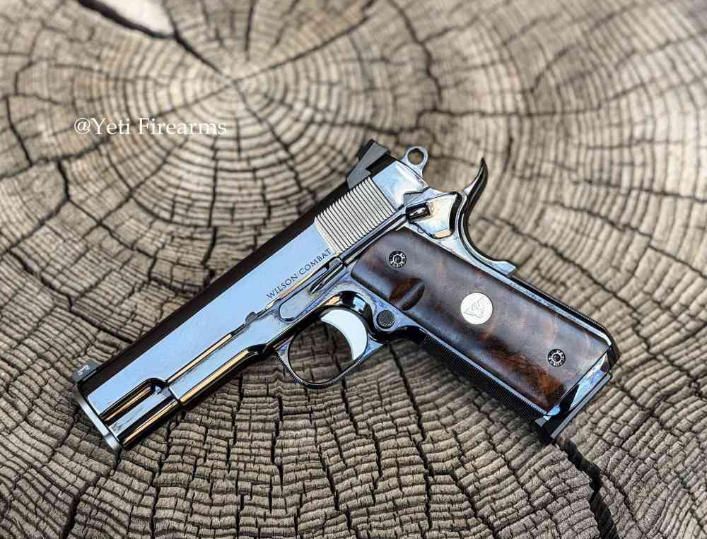 Wilson Combat Supergrade Commander Special 1911 .45 Mirror Polish Salt Blue-img-0