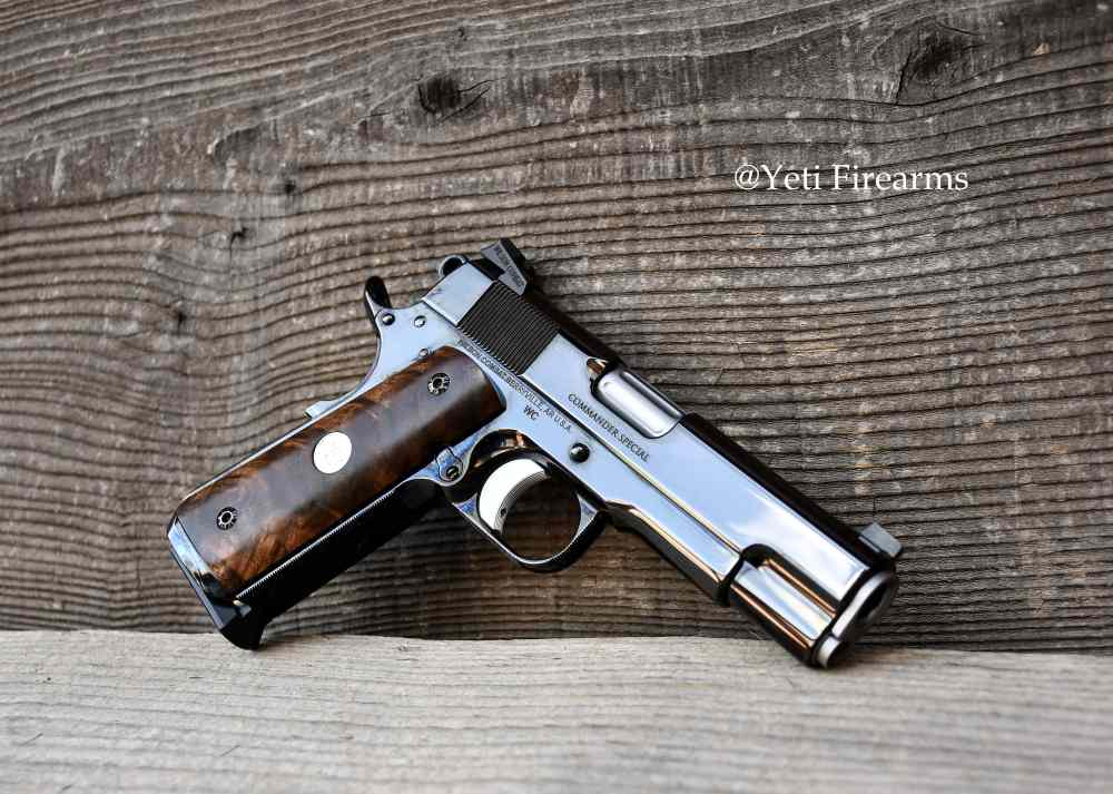 Wilson Combat Supergrade Commander Special 1911 .45 Mirror Polish Salt Blue-img-5