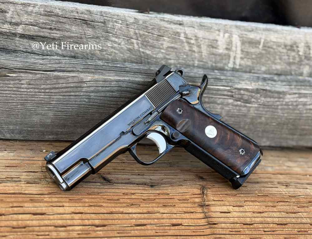 Wilson Combat Supergrade Commander Special 1911 .45 Mirror Polish Salt Blue-img-2