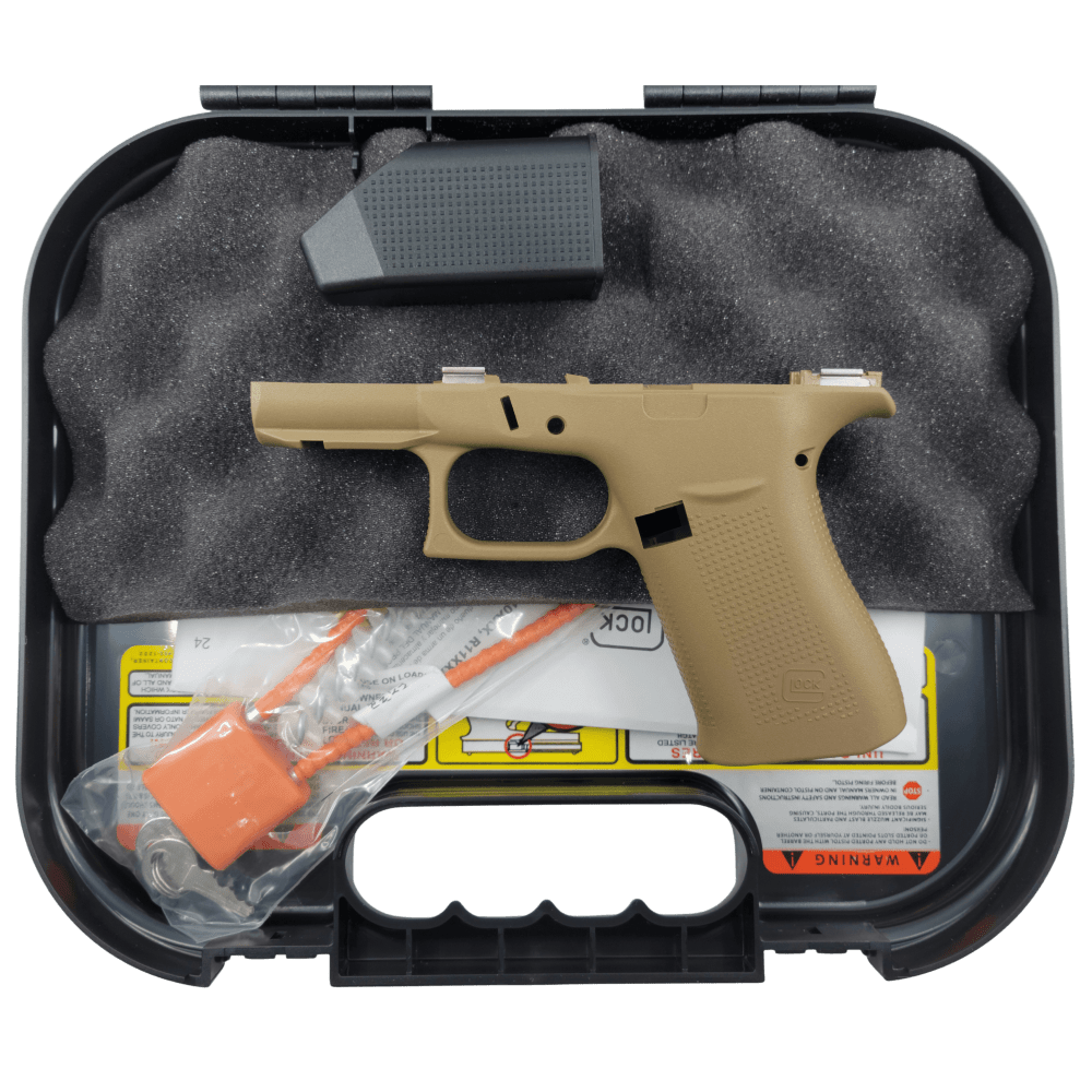 Glock 43X Coyote Frame + Case-img-0