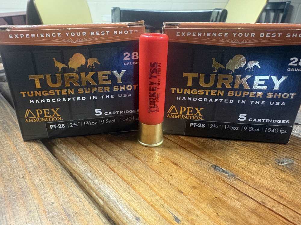 Apex Ammunition 28ga. Turkey TSS #9’s 2 3/4”-img-0