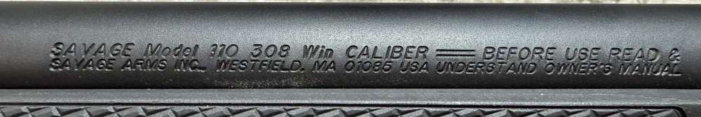 * Savage * 110 Tactical * 308 WIN * 20'' Treaded Barrel * Extras * -img-29