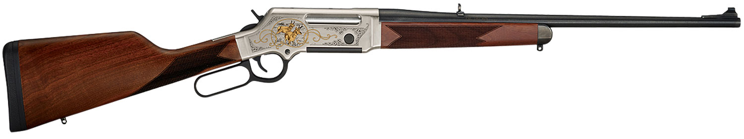 Henry Long Ranger Wildlife 243 Win Rifle 20 American Walnut H014WL243-img-0