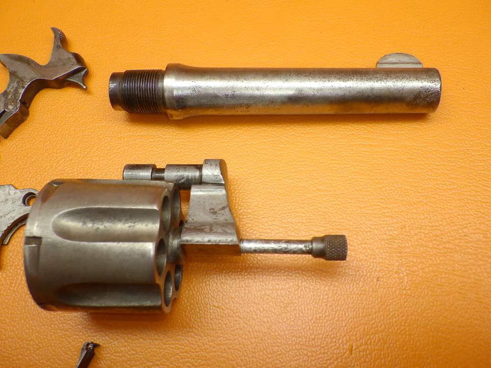 Colt Police Positive 1st Issue .38 S&W (Short) 4" Bbl Nickel PARTS KIT ONLY-img-2