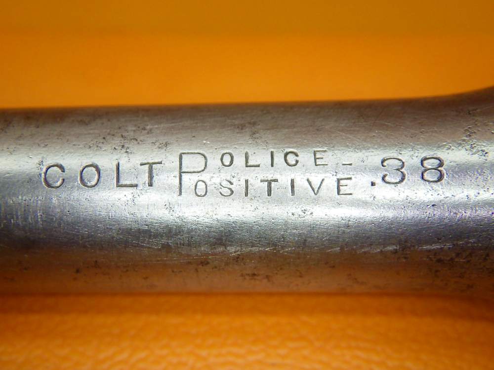 Colt Police Positive 1st Issue .38 S&W (Short) 4" Bbl Nickel PARTS KIT ONLY-img-14