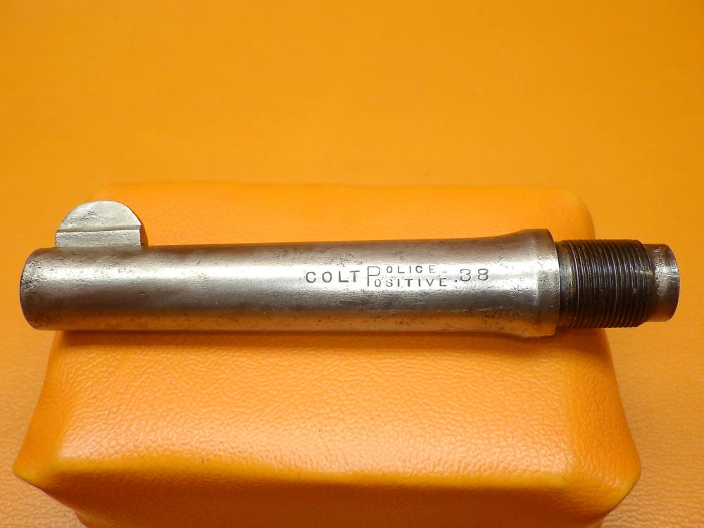 Colt Police Positive 1st Issue .38 S&W (Short) 4" Bbl Nickel PARTS KIT ONLY-img-13
